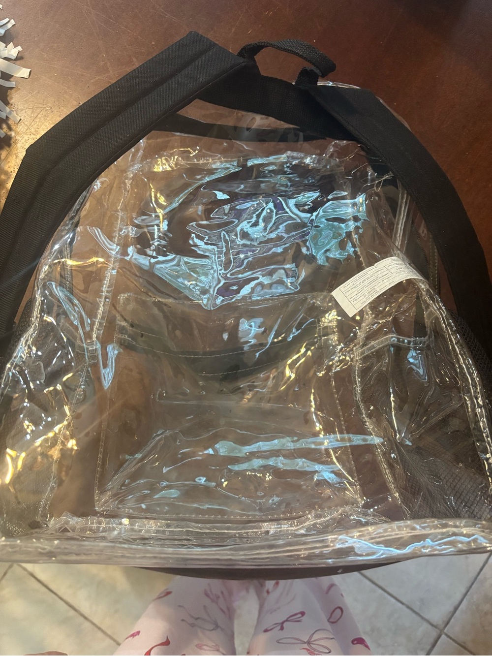 Amazon Clear backpack - Picture 2 of 2